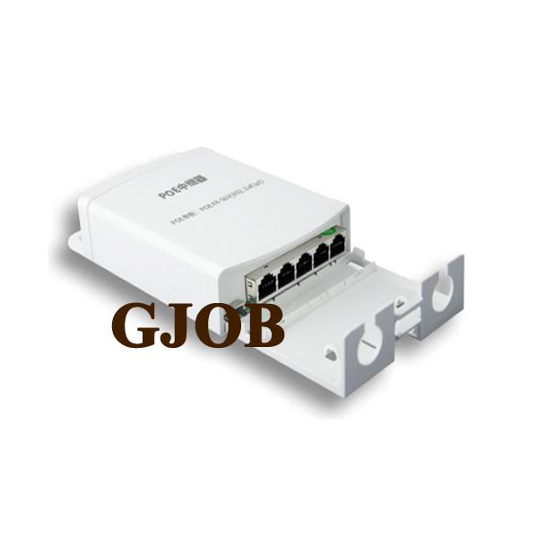 GJOB Poe Extender 1 Girişli 4 Çıkışlı Switch Outdoor 10/100/1000Mbit 