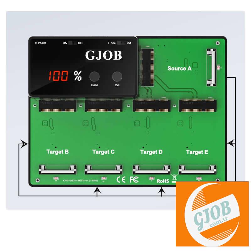 GJOB M-SATA SSD DİSK CLONE MSATA SSD DİSK KOPYALAMA OFFLİNE KOPYALAMA 