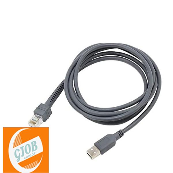 KABLO-(SYMBOL LS2208-7708) USB OKUYUCU KABLOSU (CBA-U01-S07ZAR) ORJ