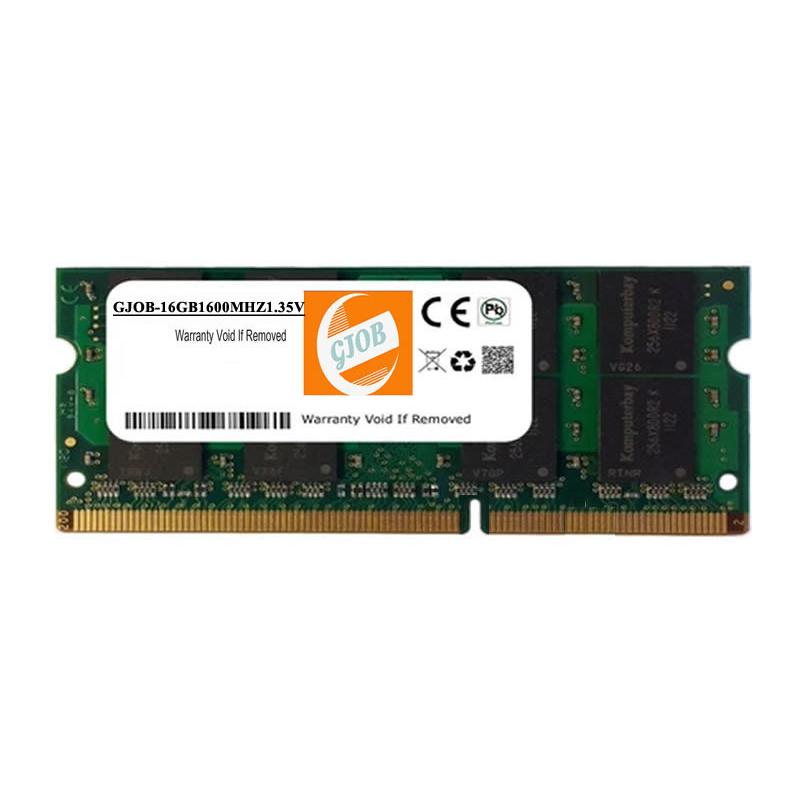 Gjob 16GB 1600MHZ 12800 1.35V Notebook Ram Memory Tek Modül