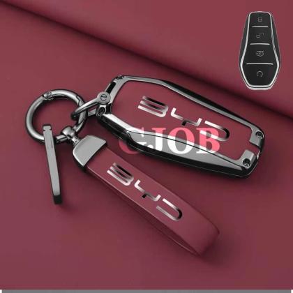 Byd Seal U Dm-I / Ev Modelleri Için Anahtarlık BYD SEAL U EV Şık Dizayn Anahtarlık Bordo