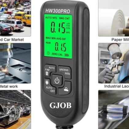 Gjob HW-300PRO Wolksagen Için Araba Boya Test Cihazı Pil Hariçdir